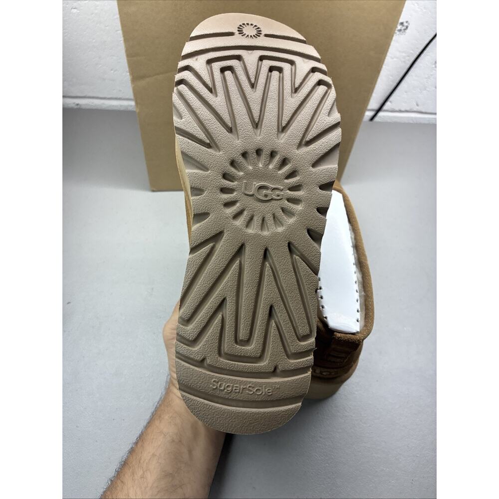 UGG Women's Size 10 Classic Ultra Mini Platform Chestnut Boots 1135092 - Picture 4 of 6